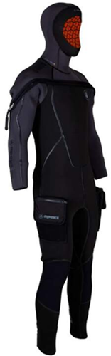 Apeks Thermiq Adv. Jumpsuit 8/7mm Duikpak-3