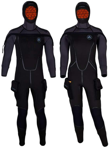 Apeks Thermiq Adv. Jumpsuit 8/7mm Duikpak