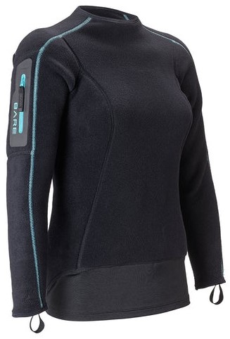 Bare Polar Stretch Mid-Layer Top, Womens, Xs