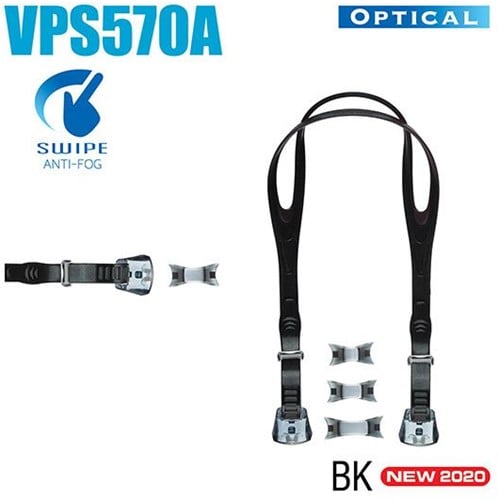 Tusa VPS570 Zwembril Kit Zwart