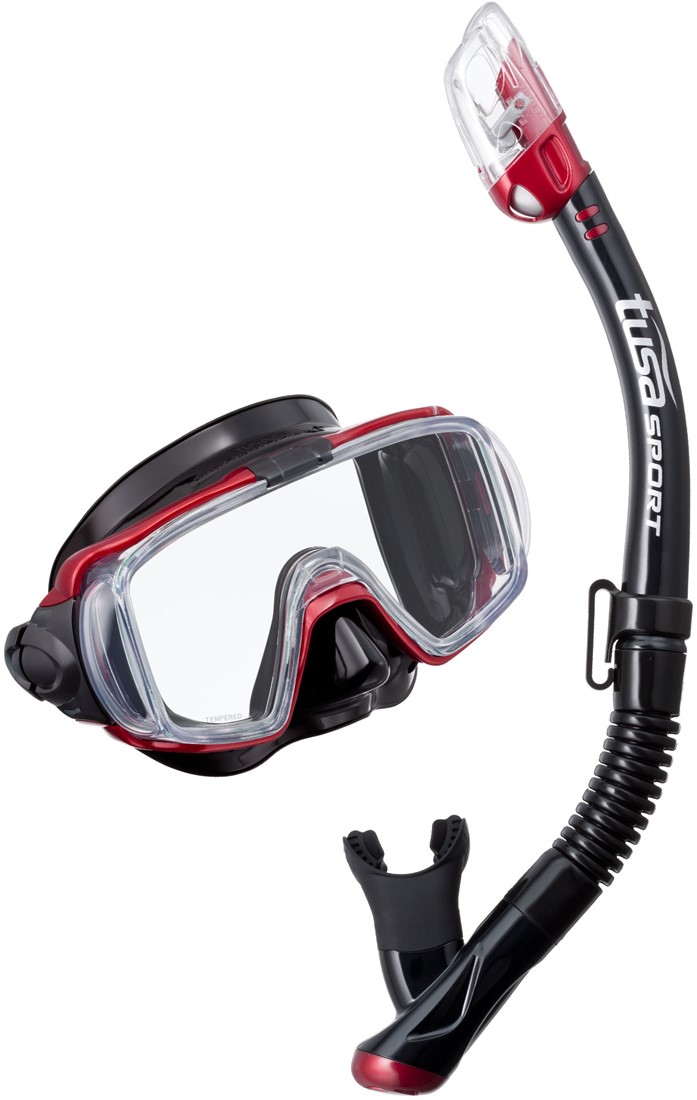 Tusa Uc3125Qb Mdr Mask & Snorkel Set bij sublub