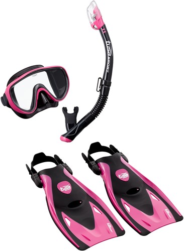 Tusa Up-1521Qb Hp S Mask, Snorkel, Fin  Set