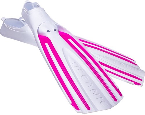 Oceanic Viper 2 - Ff Fins - White/Pink - Xs (36-38)