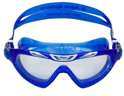 Aquasphere Vista XP Clear Lens Blue/White Zwembril