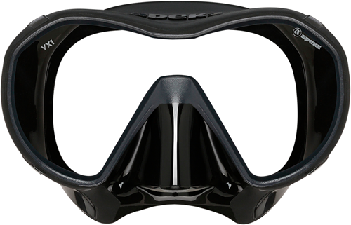 Apeks VX1 Duikmasker Zwart Silicone