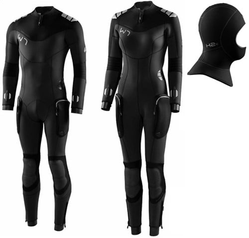 Waterproof 7mm W7 pakset met kap