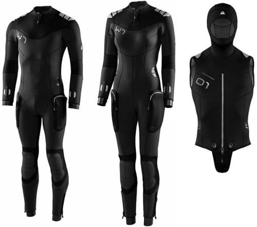 Waterproof 7mm W7 pakset met vest