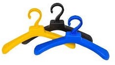 Wetsuit Shoulder Support Hanger  Black