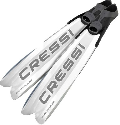 Cressi Gara Turbo Impulse Fins White 36/37