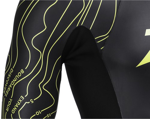 Zoggs EXPLORER ultra FS Woman Black/Yellow M