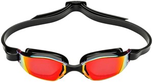 Aquasphere Xceed - Swim Goggles Black Black Mirrored Red