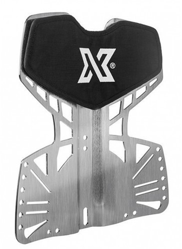 Xdeep Nx Backplate Stainless Steel, S Size