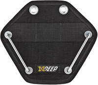 Xdeep Additional butt plate for steel tanks