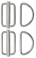Xdeep Stealth 2.0 Verstelbare D-Ringen (Paar)
