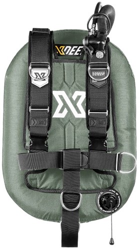 Xdeep Zeos 38 Deluxe Set, Alu Backplate, LIGHTGREY