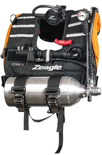Zeagle CODE 3 Orange w/Razor II Trimvest