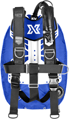 Xdeep Zen Deluxe Wing Aluminium Small BLUE
