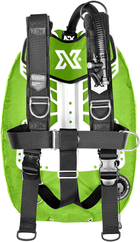 Xdeep Zen Deluxe Wing Aluminium Large LIME
