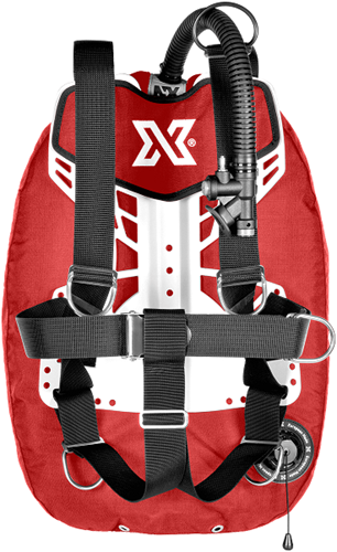 Xdeep Zen Standaard Staal Large RED
