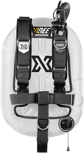 Xdeep Zeos 38 Deluxe Set, Ss Backplate, WHITE