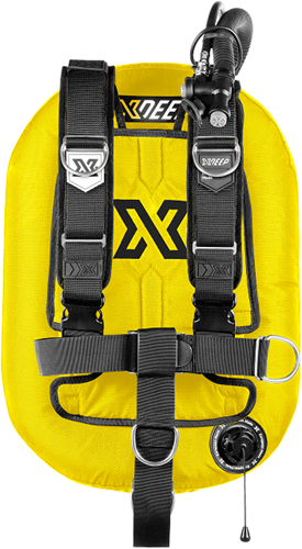 Xdeep Zeos 28 Deluxe Set, Ss Backplate, YELLOW