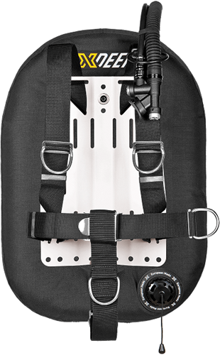 Xdeep Zeos 28 Standard Set, Ss Backplate, Black