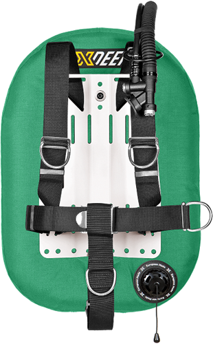 Xdeep Zeos 38 Standard Set, Ss Backplate, SEA