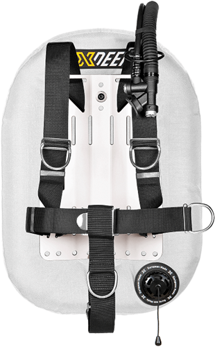 Xdeep Zeos 38 Standard Set, Ss Backplate, WHITE