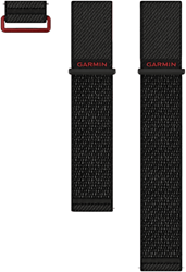 Garmin Bandjes met snelsluiting (24 mm), Zwart ComfortFit nylon